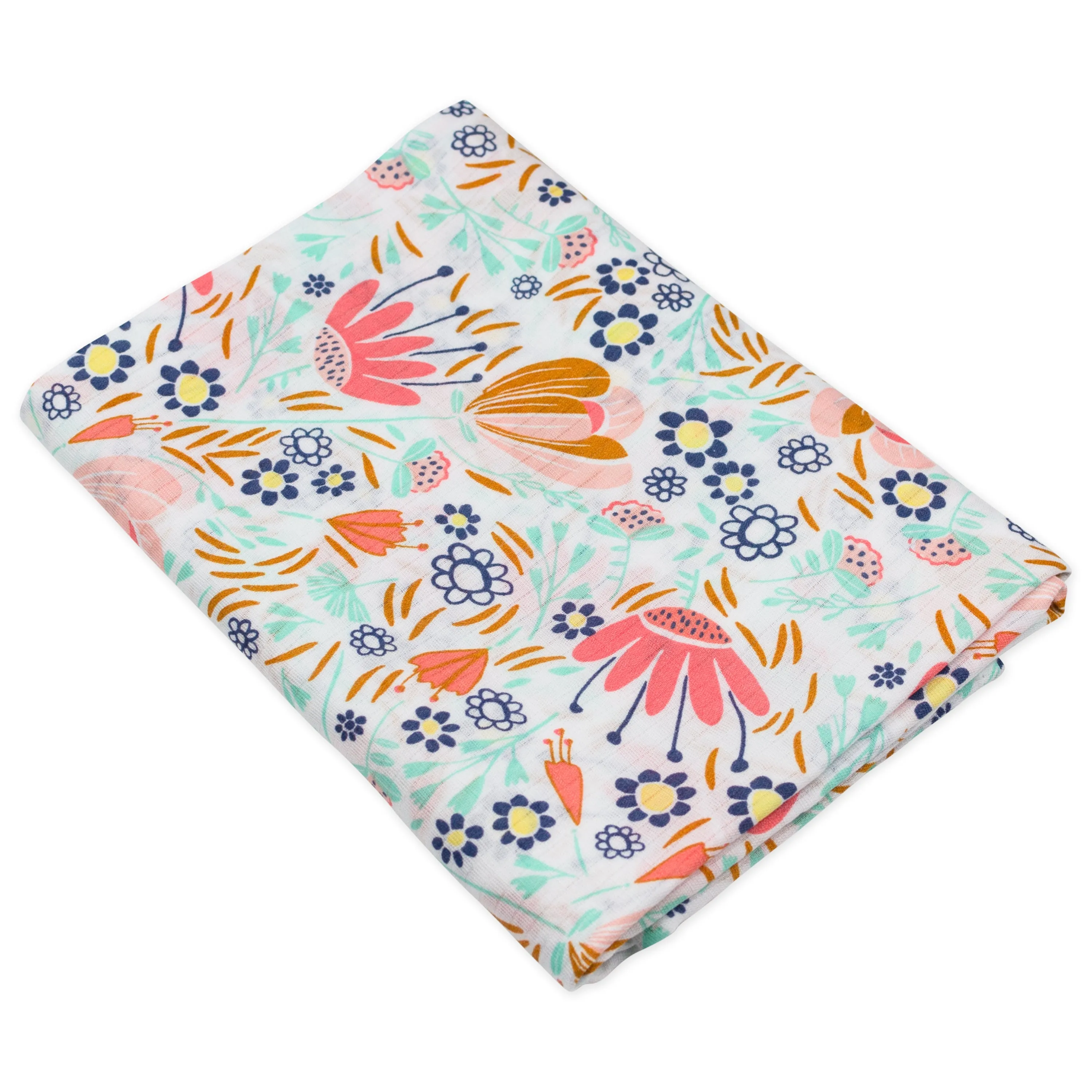 2-Pack Organic Cotton Swaddle Blankets