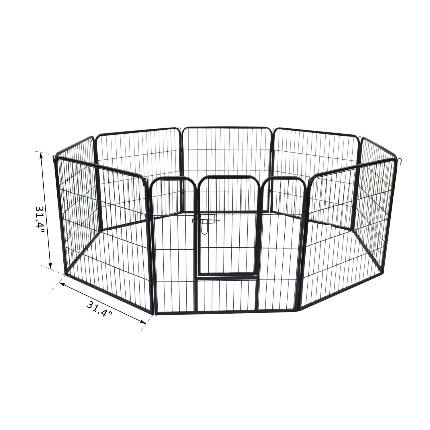32" 8 Panel Metal Pet Playpen