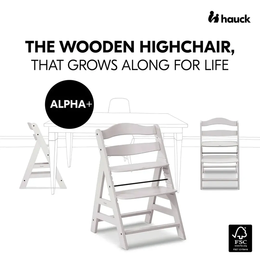 Alpha  Highchair - Creme