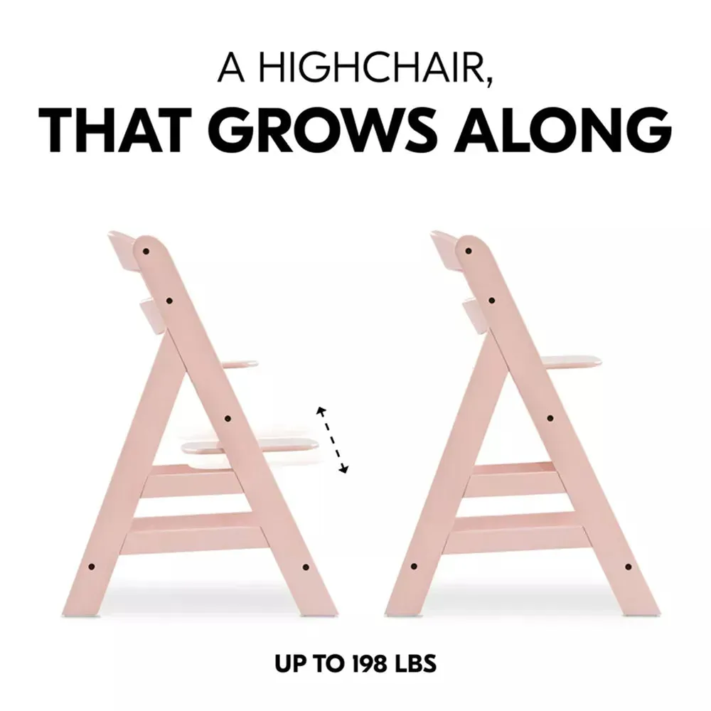 Alpha  Highchair - Rose