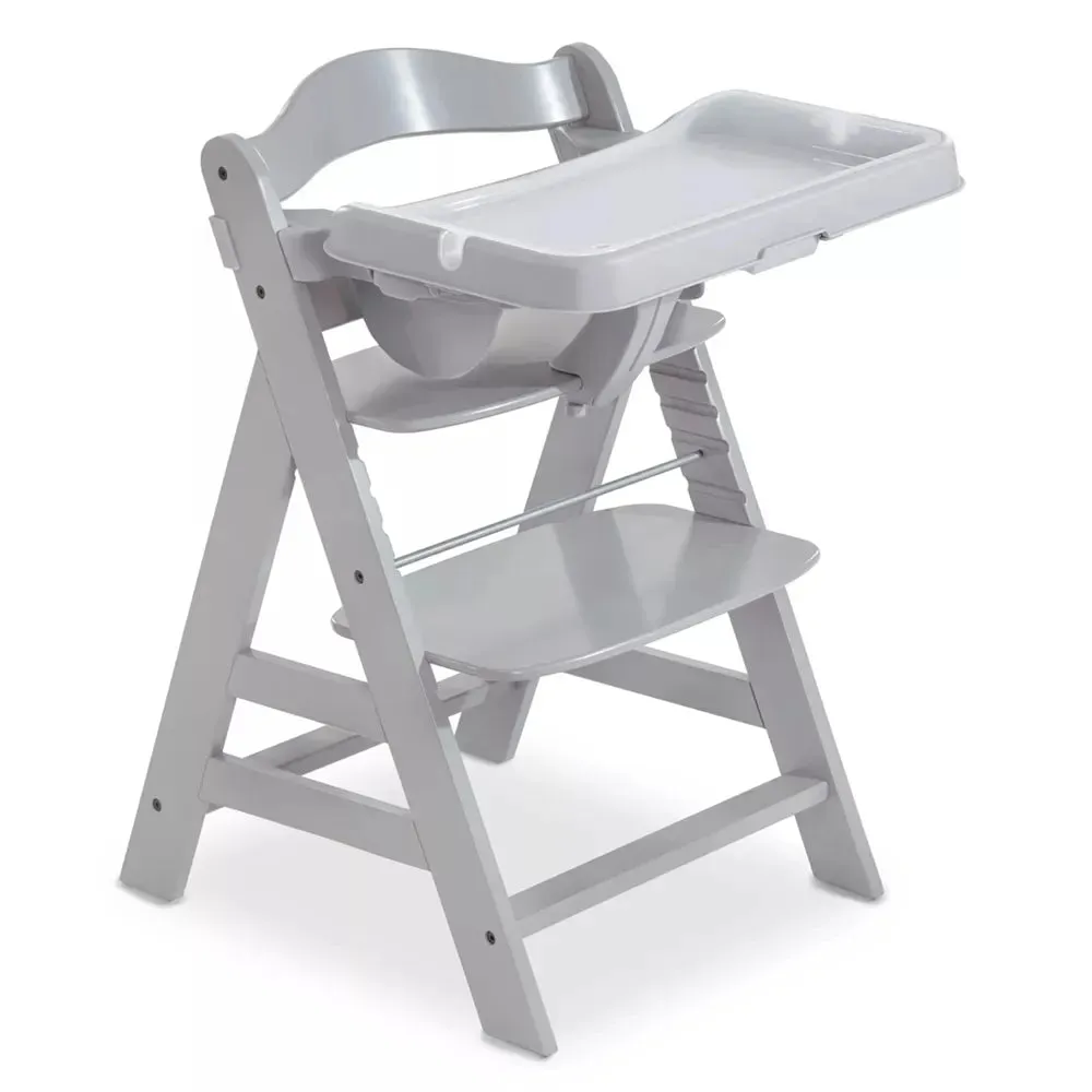 Alpha  Highchair with Tray - Grey
