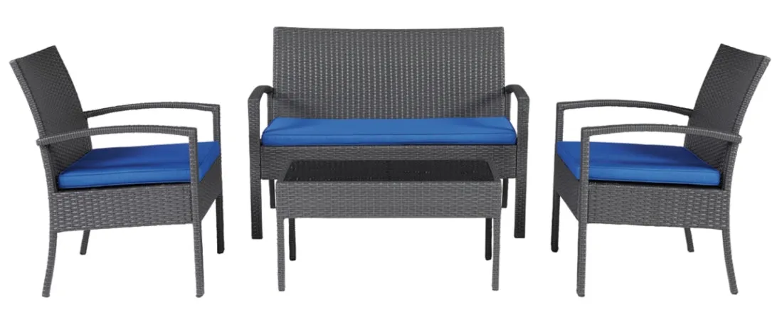 Alto 4 Piece Seating Set