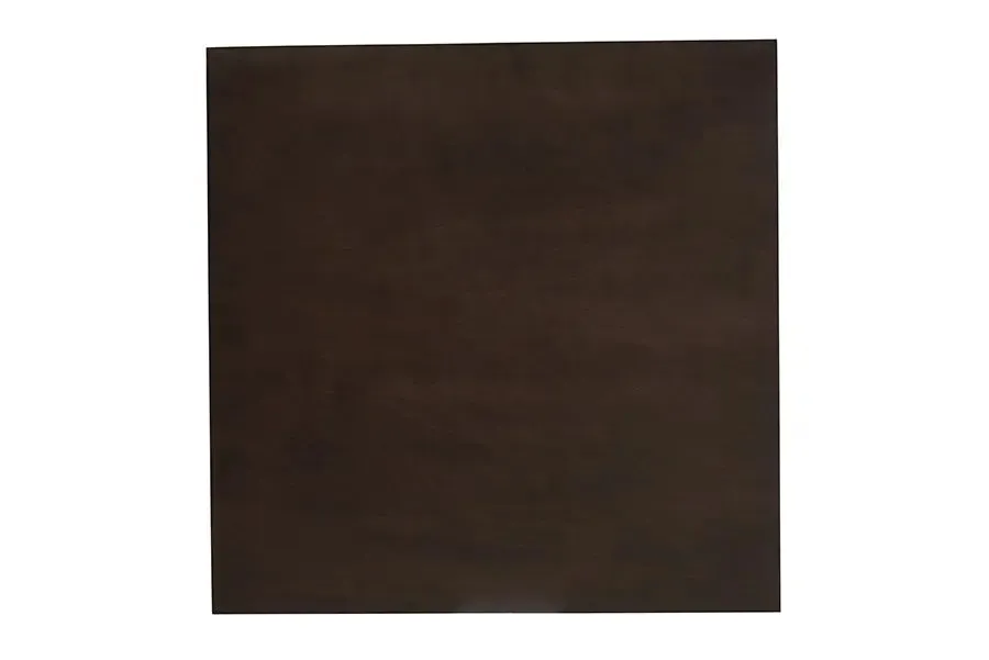 Arizona Light Grey Fabric Upholstered Dark Oak Brown Finished 5pcs Wood Dining Set
