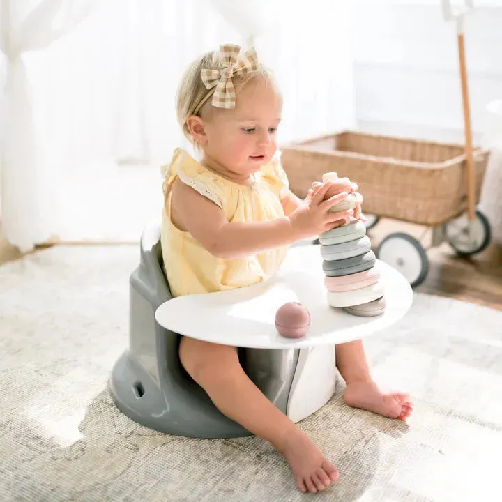 Baby Floor and Booster Seat - Grey