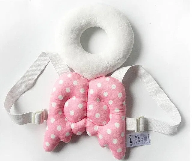 Baby Head protection pad Toddler headrest pillow baby neck Cute wings nursing drop resistance cushion