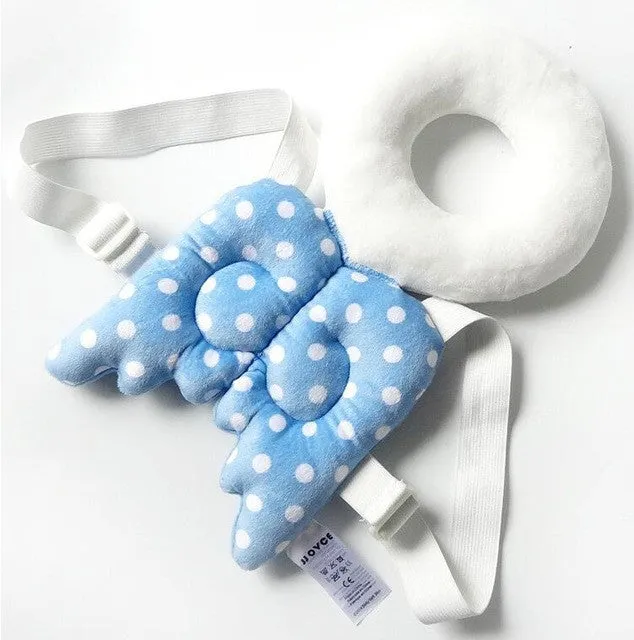 Baby Head protection pad Toddler headrest pillow baby neck Cute wings nursing drop resistance cushion