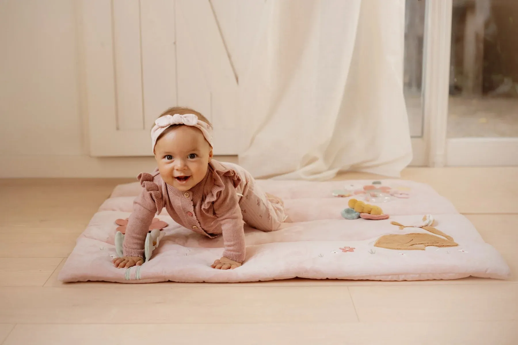 Baby Playpen Mat Fairy Garden