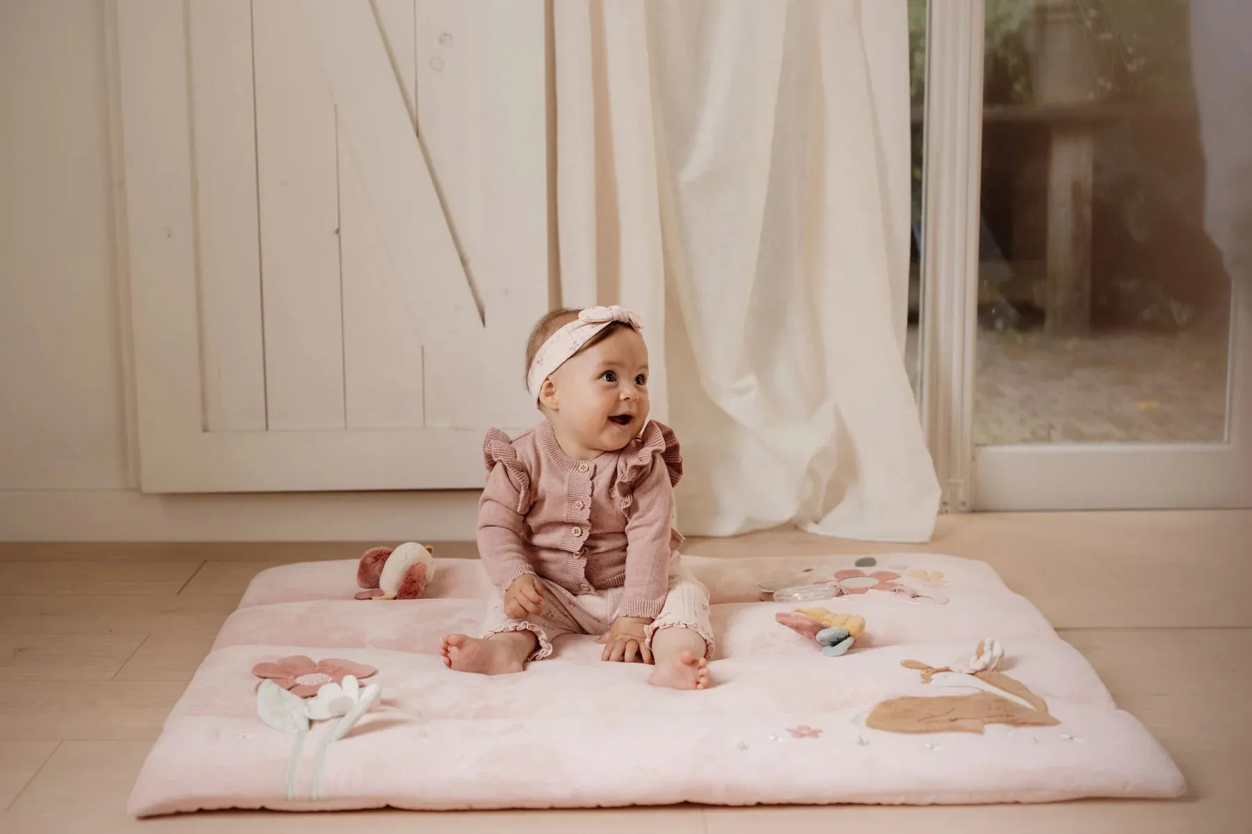 Baby Playpen Mat Fairy Garden