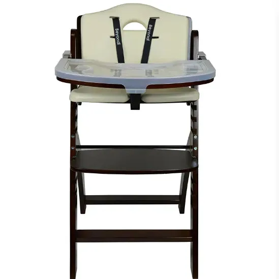 Beyond Junior Y High Chair - Mahogany Cream