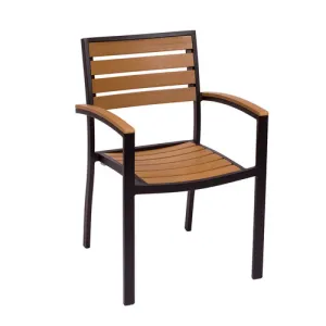 BFM Seating PH101CTKBL Chair
