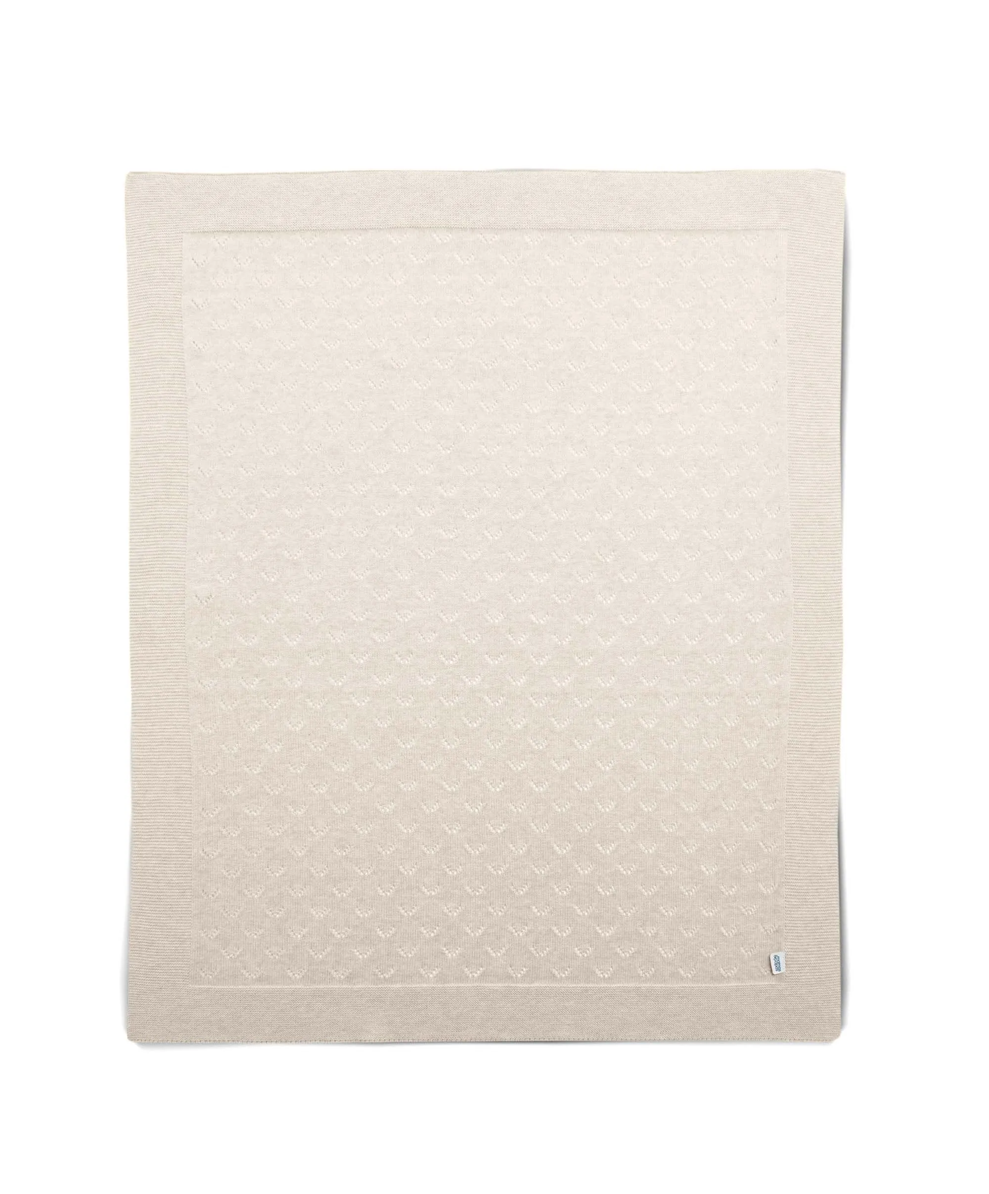 Born to be Wild - Oatmeal Pointelle Blanket