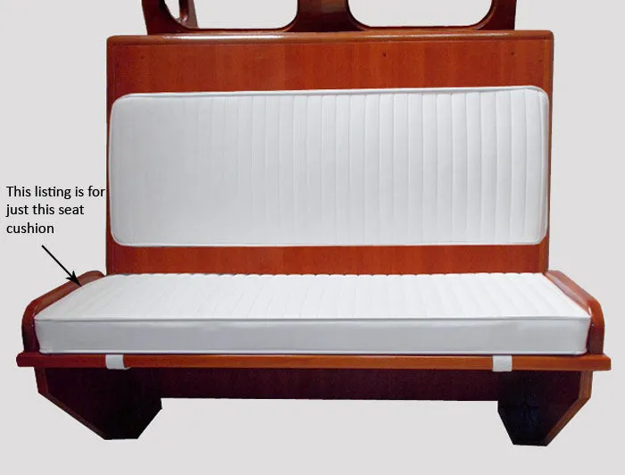 Boston Whaler 16'/17' Nauset, Sakonnet Or Eastport Console Front Seat Cushion (Bright White)