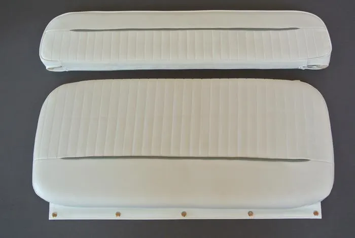 Boston Whaler Dauntless 14' Complete Cushion Set (Bright White)