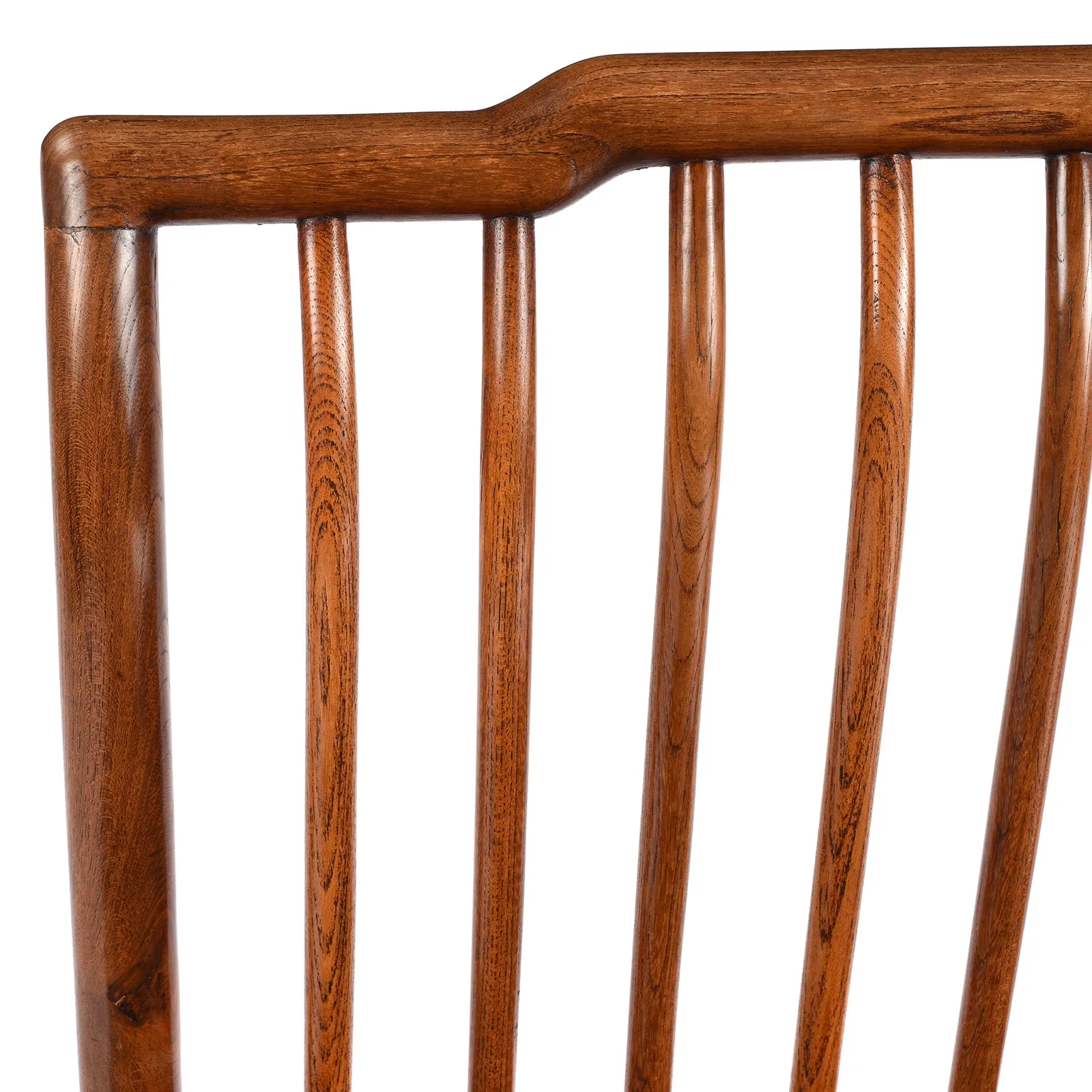 Chinese Red Elm Book Chair - 19th Century