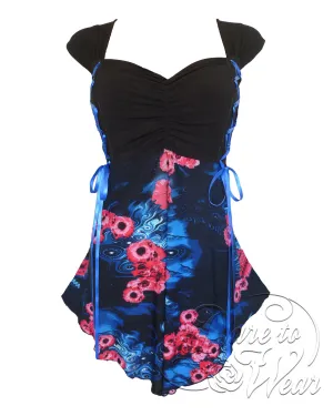 Cinch Top in Blue Potion