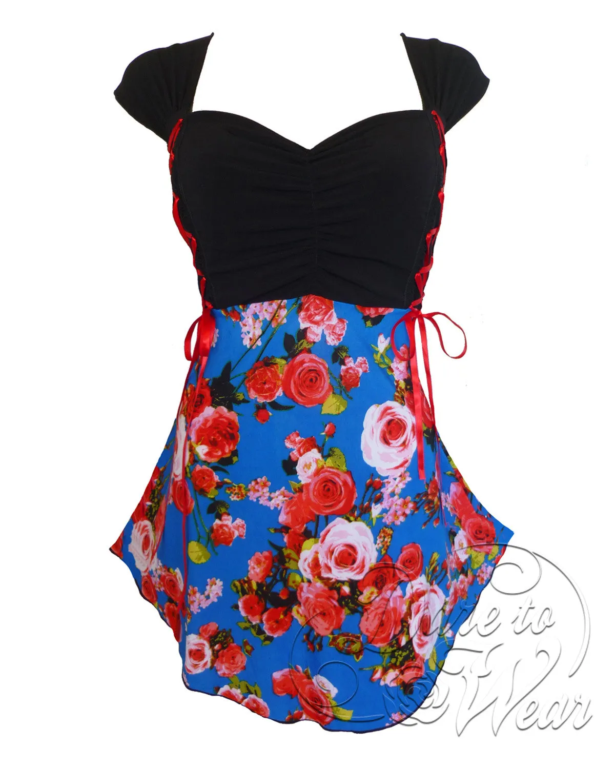 Cinch Top in Country Rose