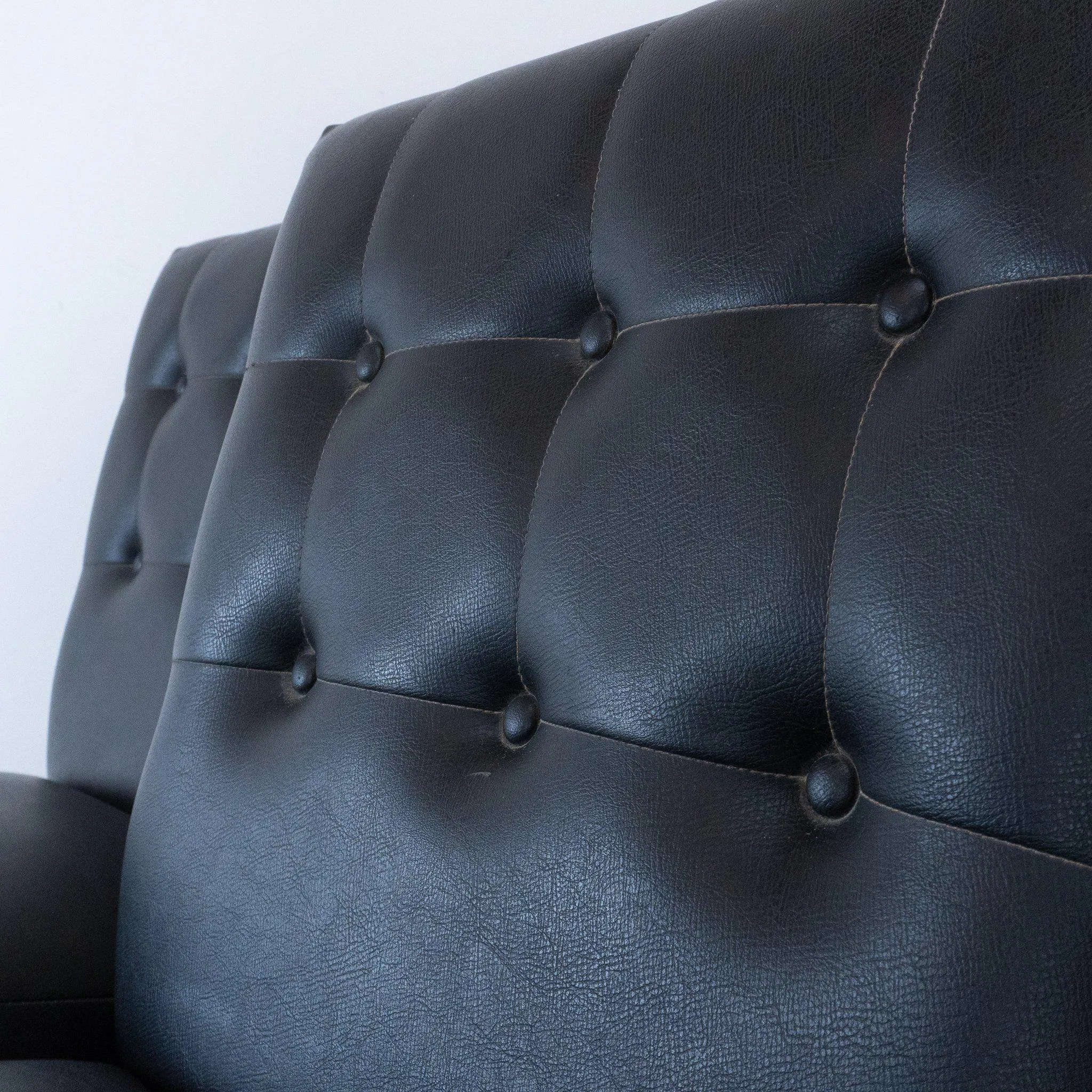 Danish Black Lounge Chairs