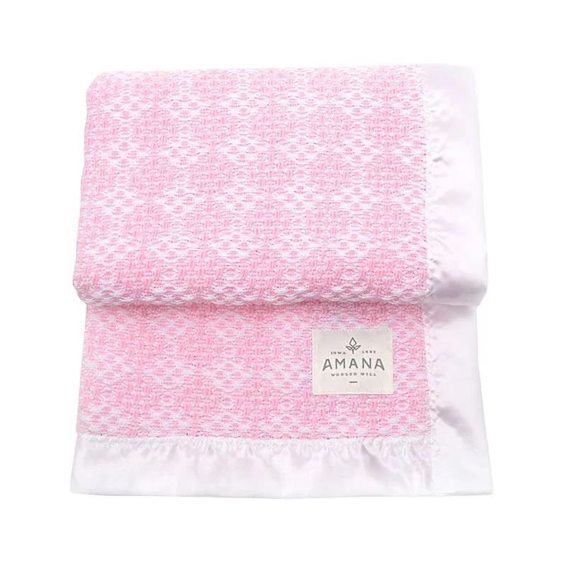 Diamond Weave Cotton Baby Blanket