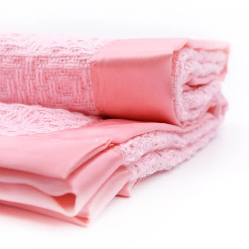 Diamond Weave Cotton Baby Blanket
