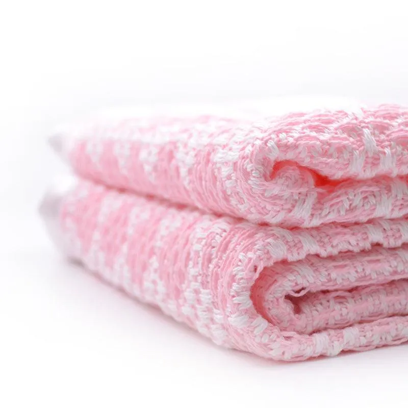 Diamond Weave Cotton Baby Blanket