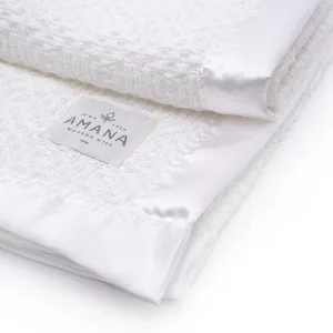 Diamond Weave Cotton Baby Blanket