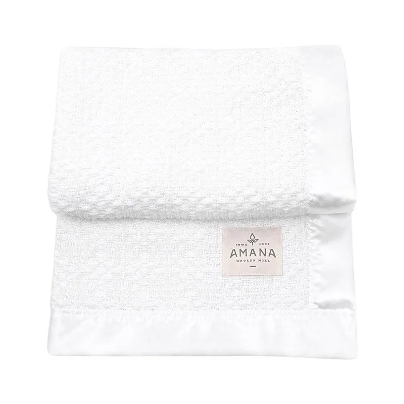 Diamond Weave Cotton Baby Blanket