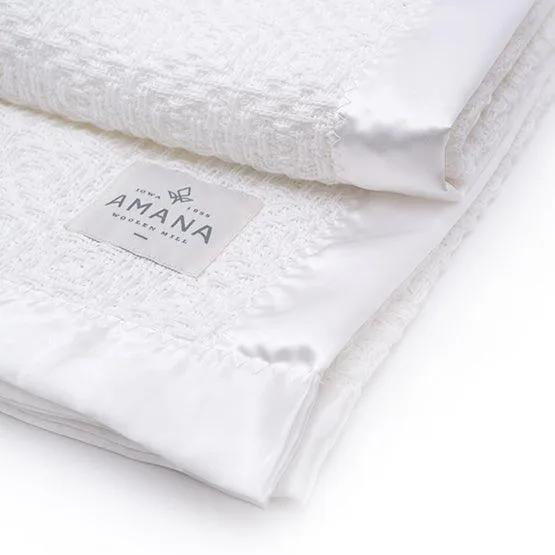 Diamond Weave Cotton Baby Blanket
