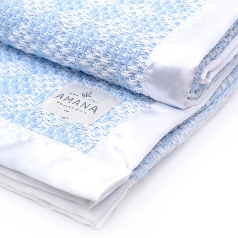 Diamond Weave Cotton Baby Blanket