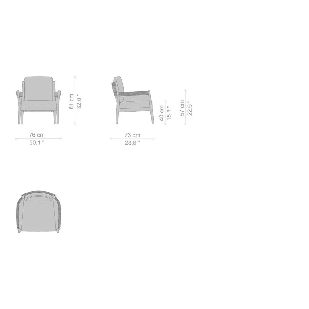 dine out outdoor lounge chair | cassina