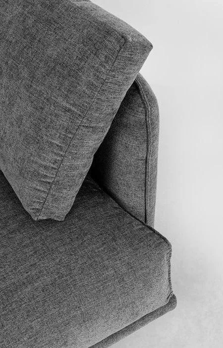 Edna Grey 3 Seater Sofa