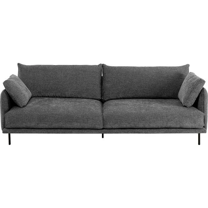 Edna Grey 3 Seater Sofa
