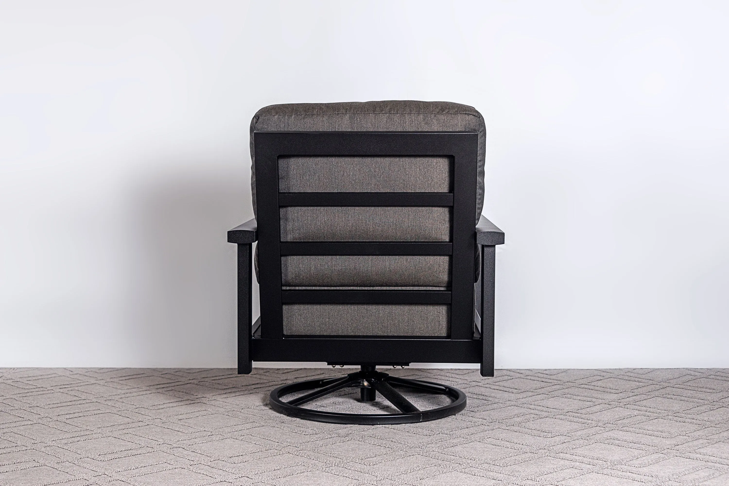Elements Swivel Rocking Club Chair