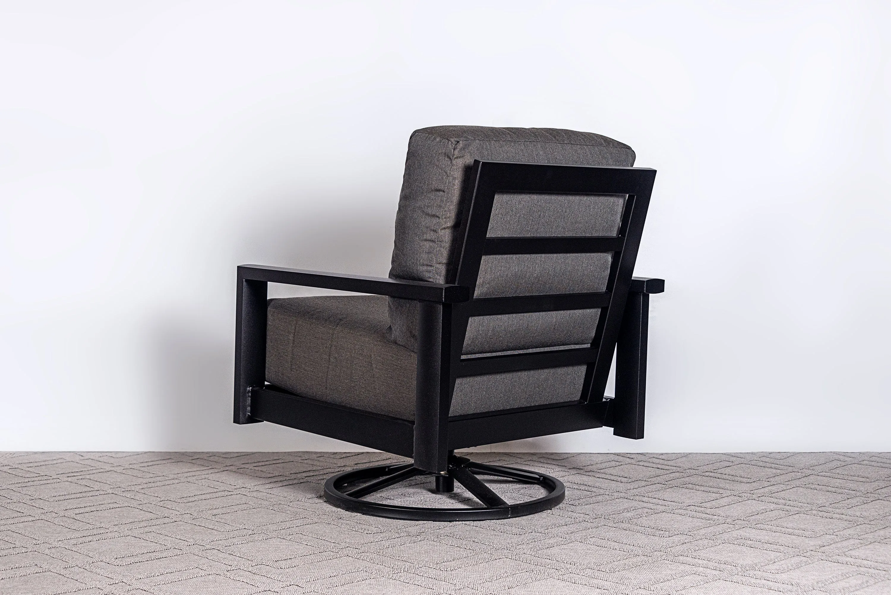 Elements Swivel Rocking Club Chair