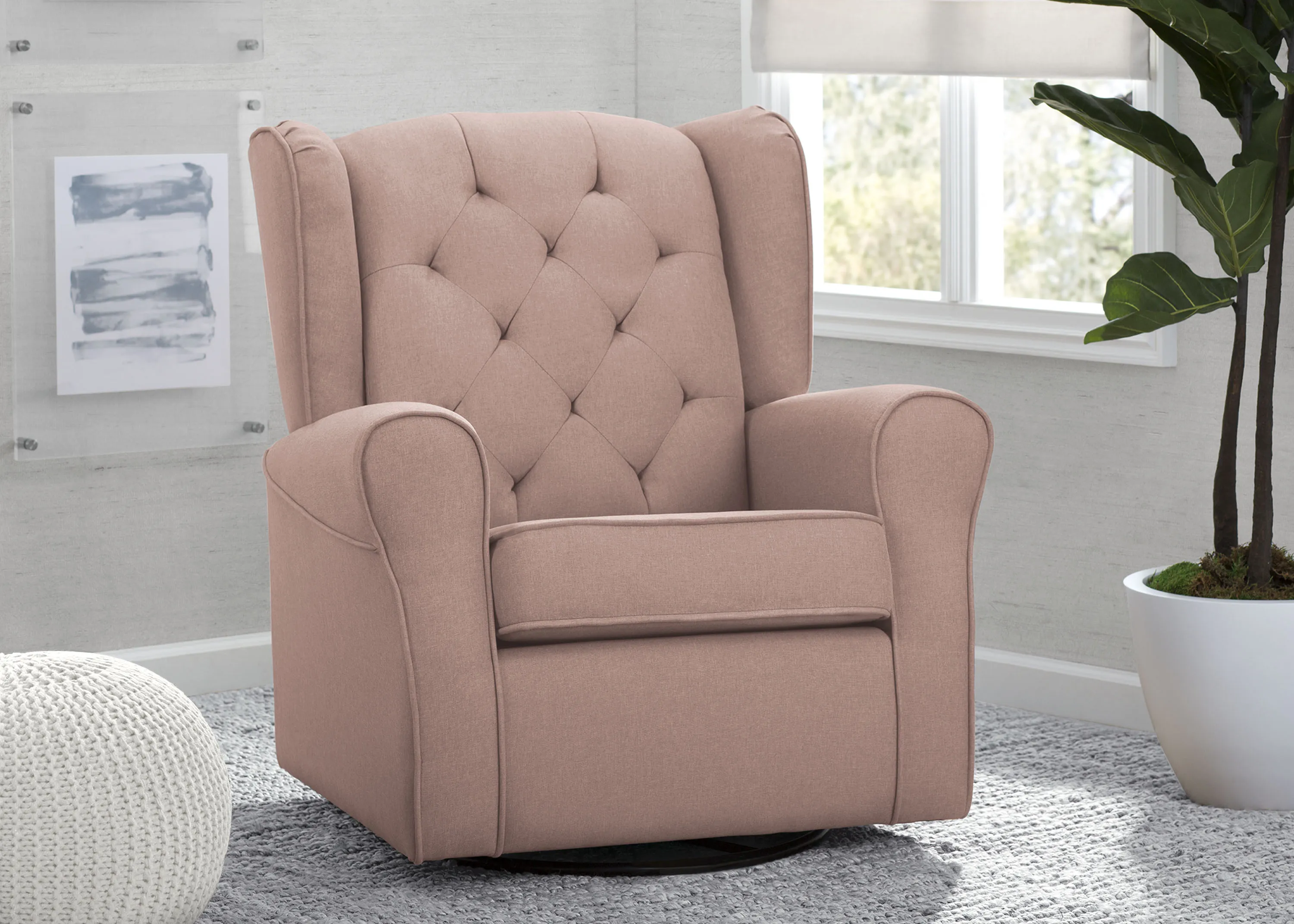 Emma Nursery Glider Swivel Rocker Chair