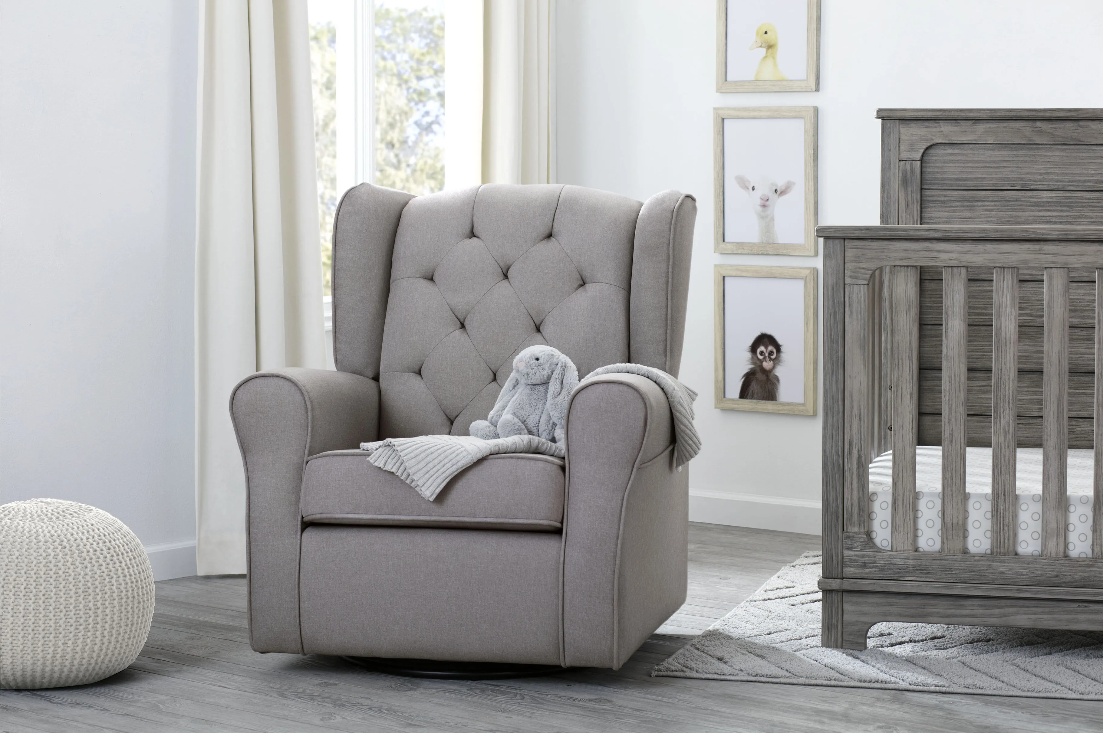 Emma Nursery Glider Swivel Rocker Chair