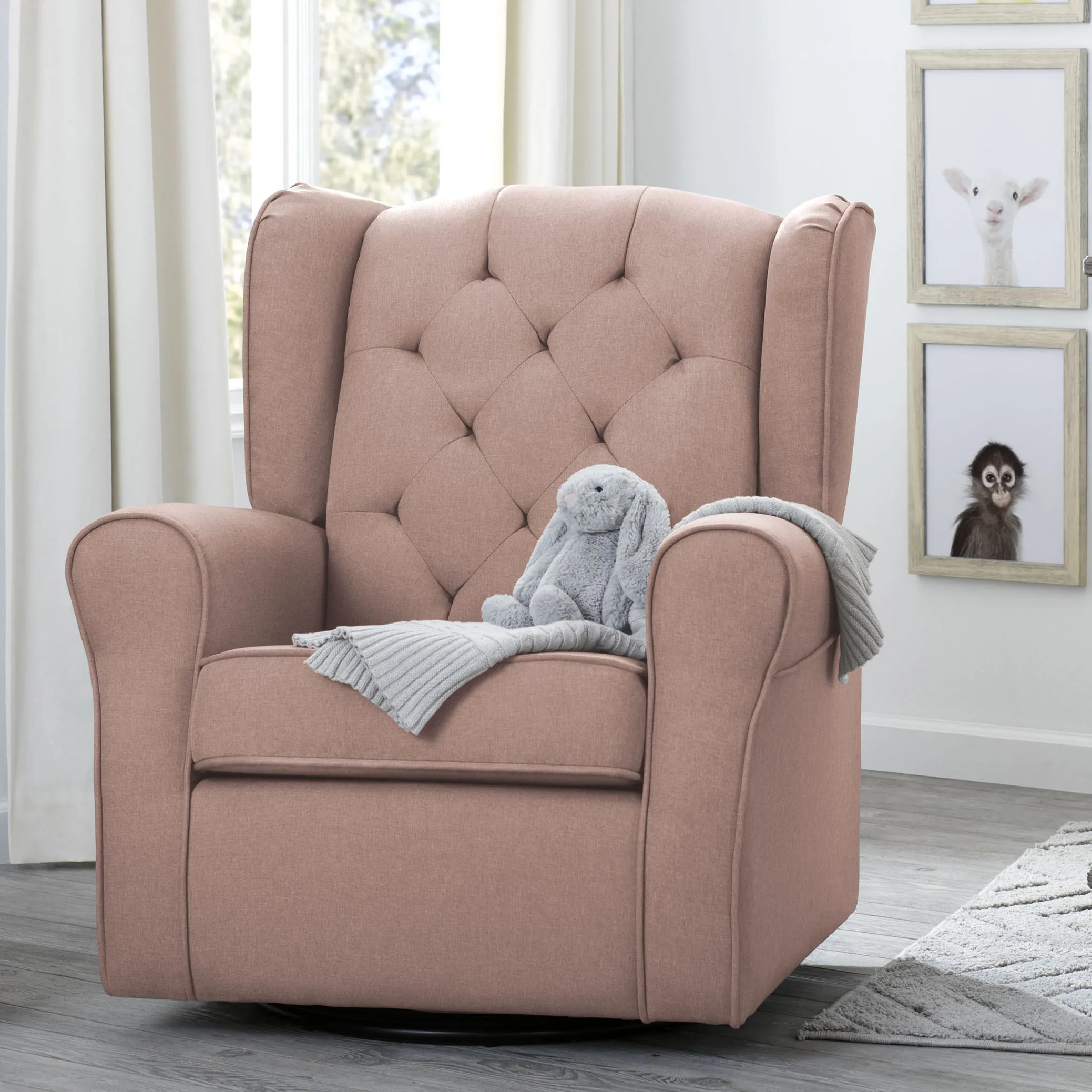 Emma Nursery Glider Swivel Rocker Chair