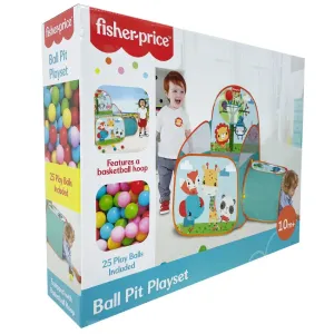 Fisher Price Ball Pit Playset W/Tunnel 25 Balls