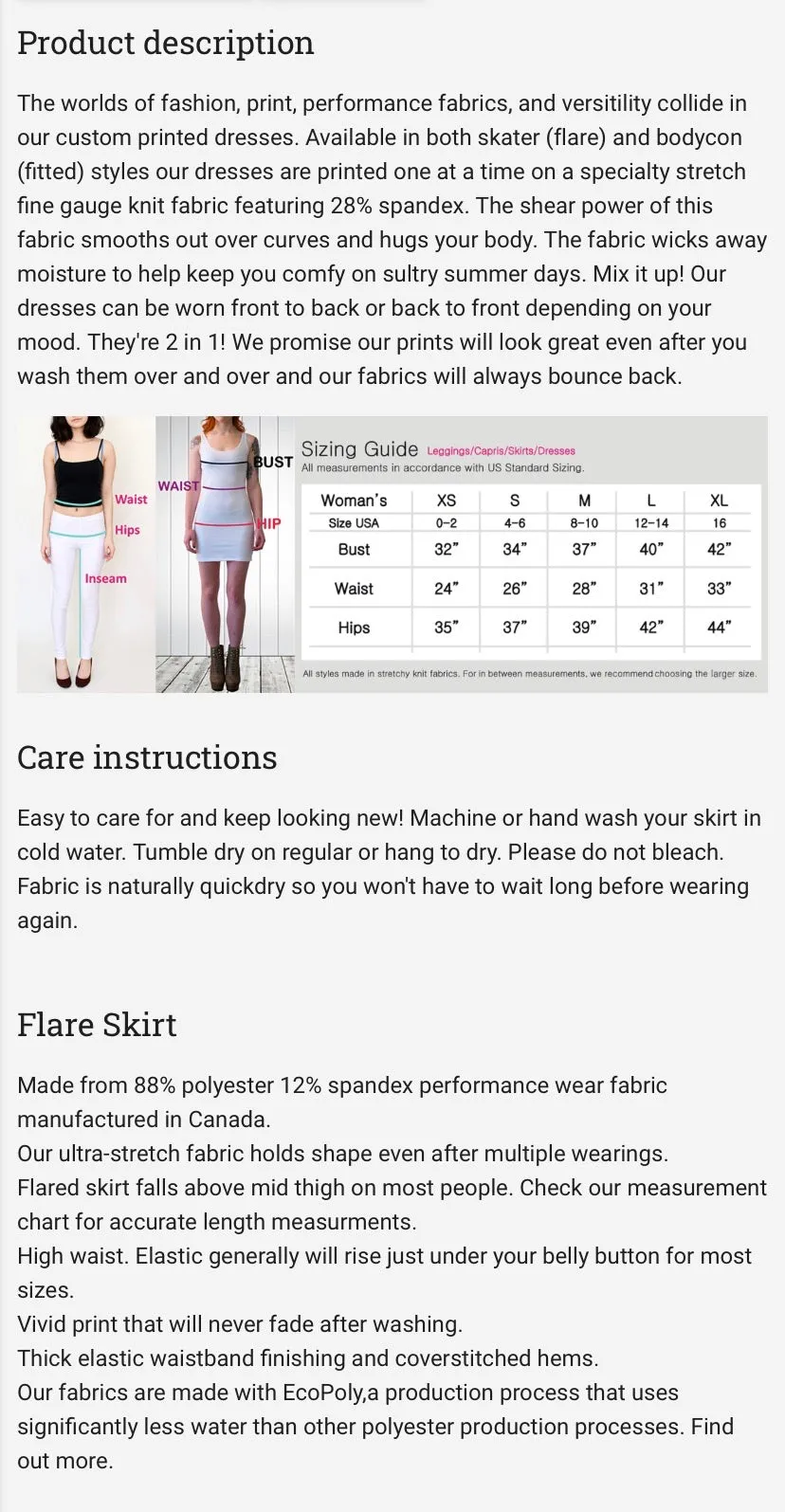 Flair skirt - Basquiat