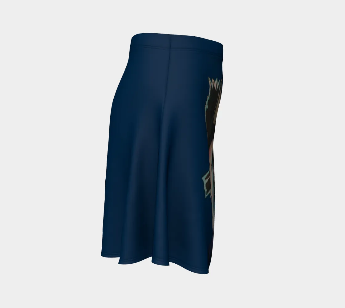 Flair skirt - Basquiat