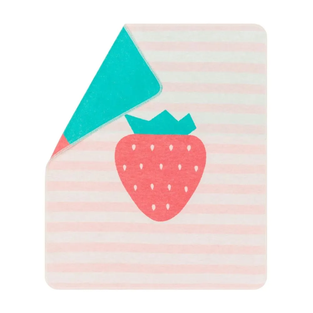 Fussenegger Juwel Baby Blanket - Strawberry 70X90cm