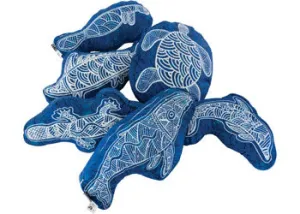 Gumbula Indigenous Marine Animal Cushions Set 6