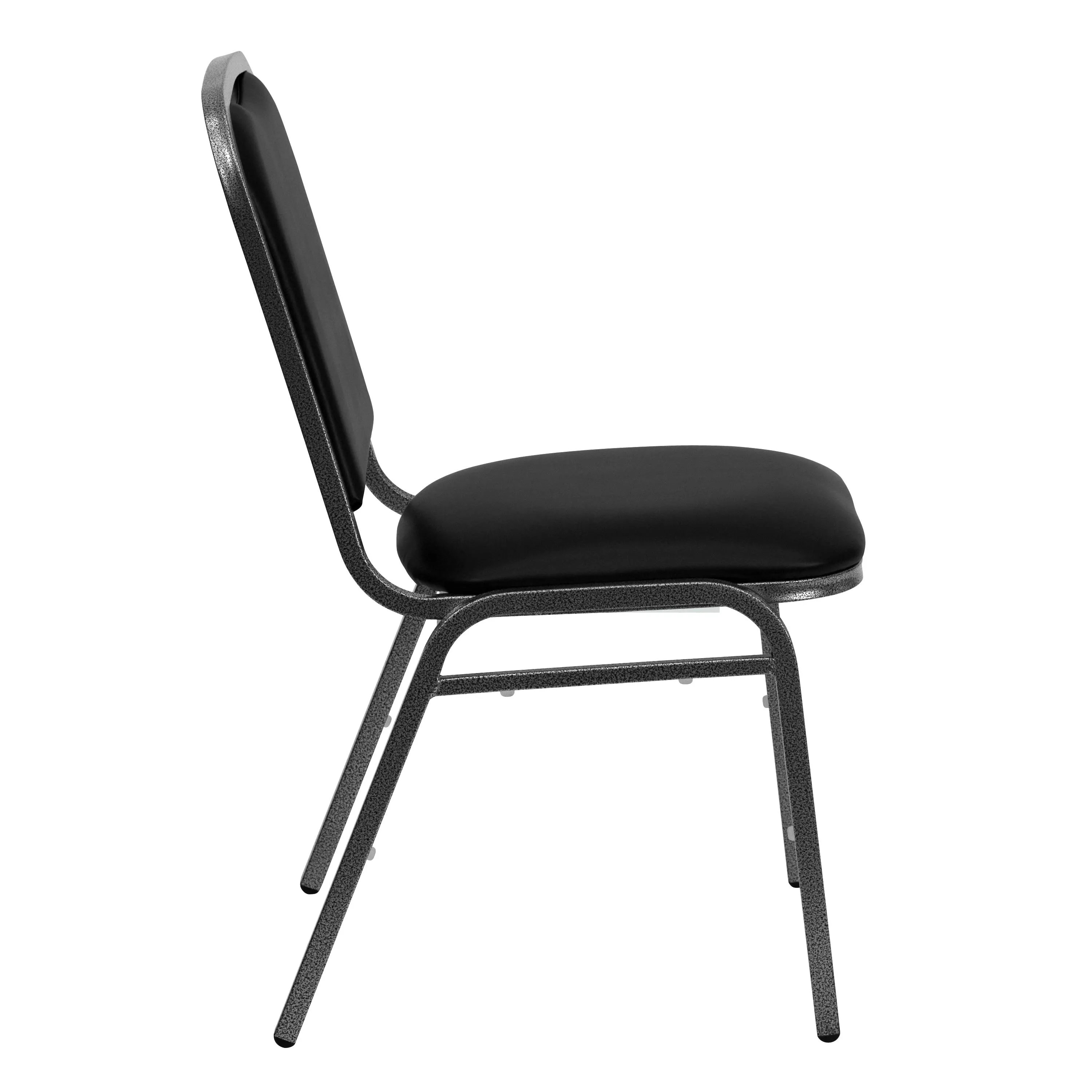 HERCULES Series Stacking Banquet Chair with Vinyl and 1.5'' Thick Seat - Frame