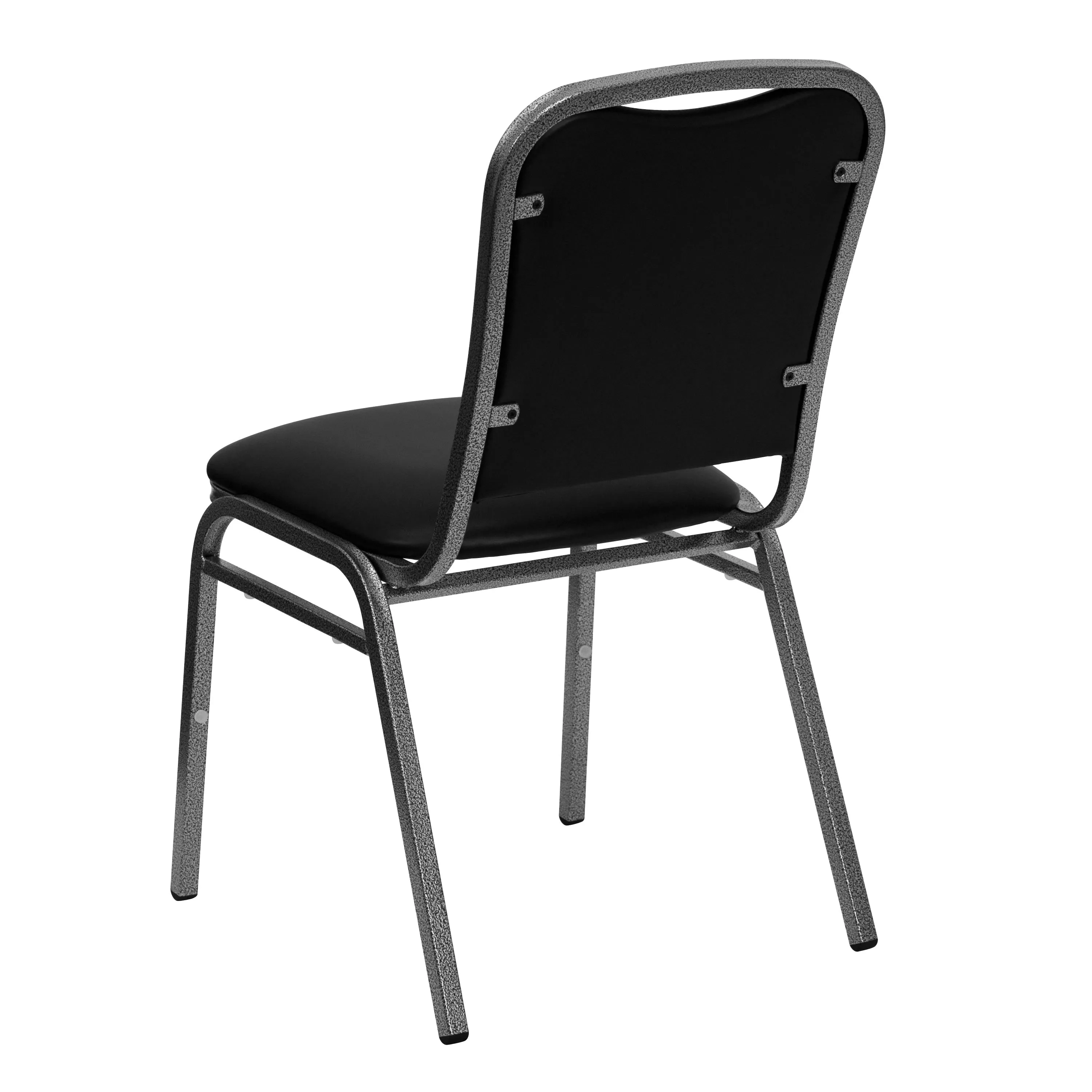 HERCULES Series Stacking Banquet Chair with Vinyl and 1.5'' Thick Seat - Frame
