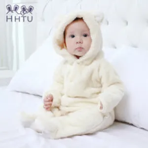 HH Tu HHTU Spring Autumn Flannel Baby Boy Clothes Cartoon