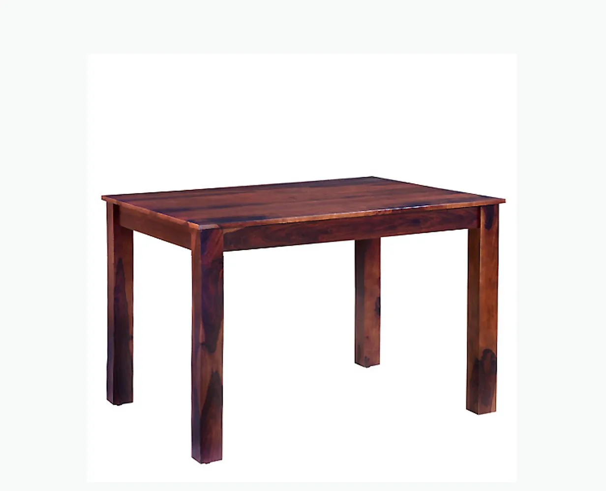 Jaipur Sheesham Wood 4 Seater Dining Table Set with 2 Chair & Bench For Dining Room