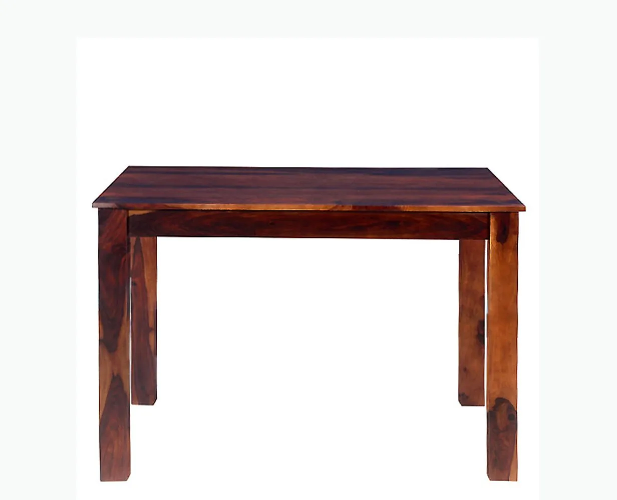 Jaipur Sheesham Wood 4 Seater Dining Table Set with 2 Chair & Bench For Dining Room