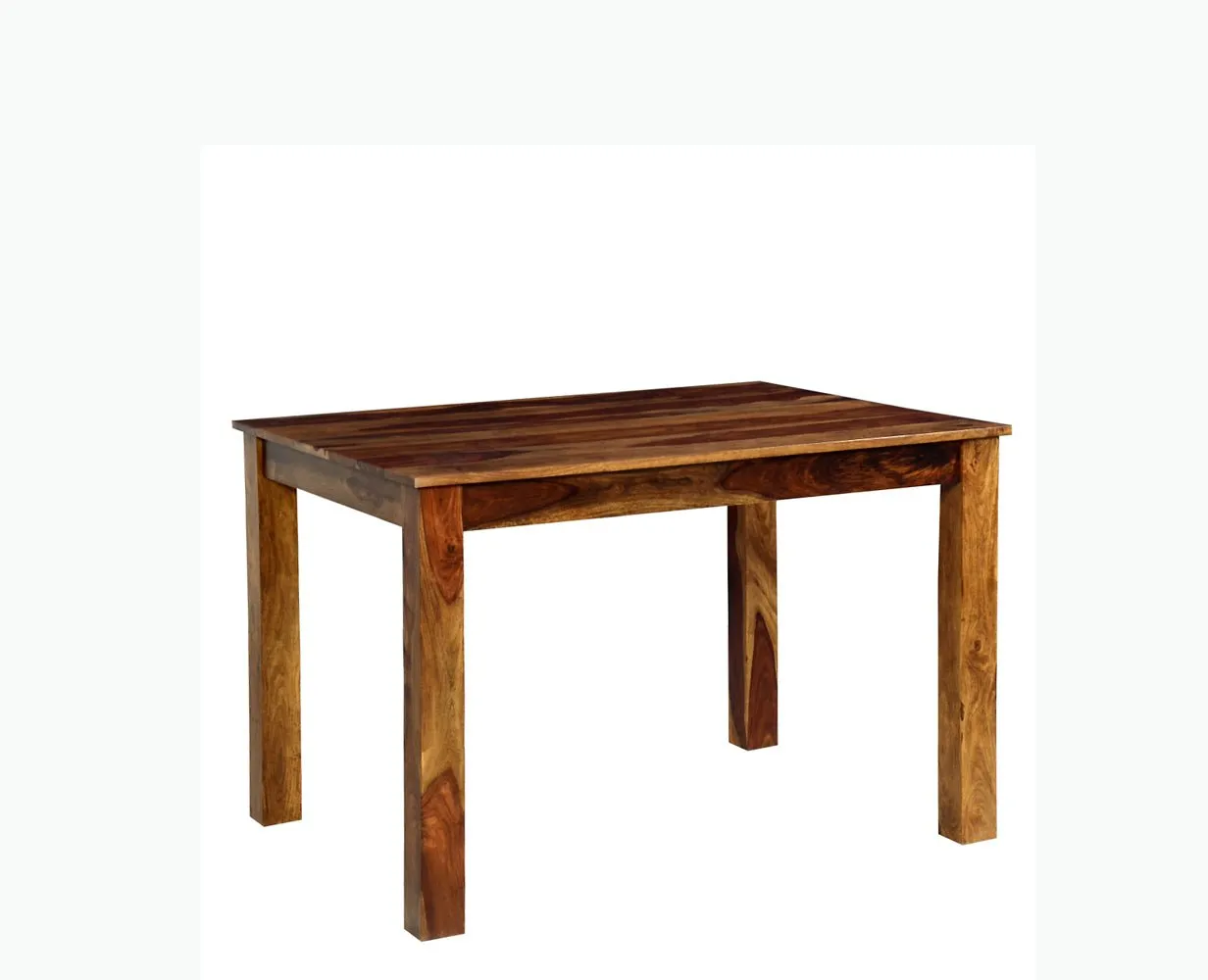 Jaipur Sheesham Wood 4 Seater Dining Table Set with 2 Chair & Bench For Dining Room