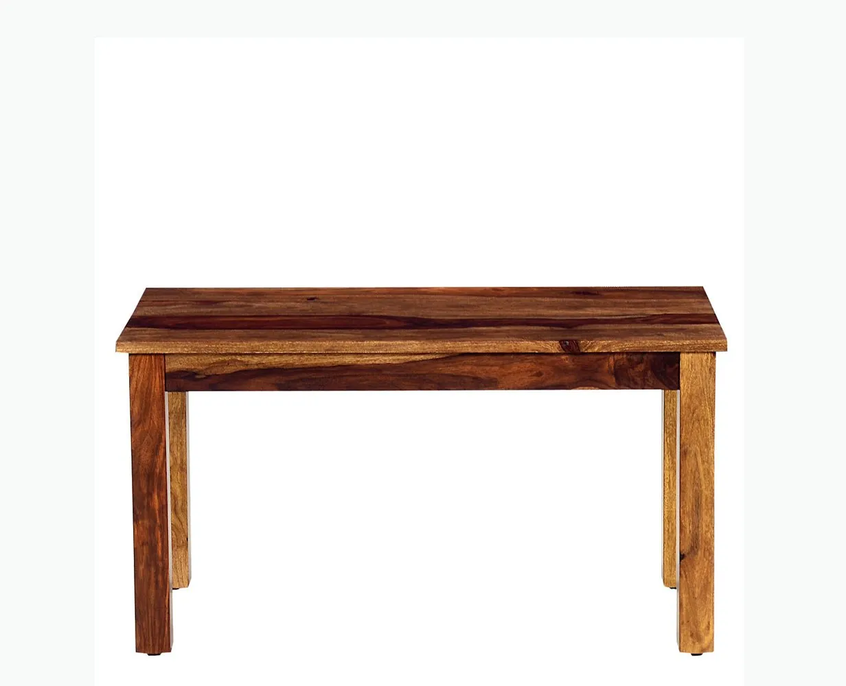 Jaipur Sheesham Wood 4 Seater Dining Table Set with 2 Chair & Bench For Dining Room