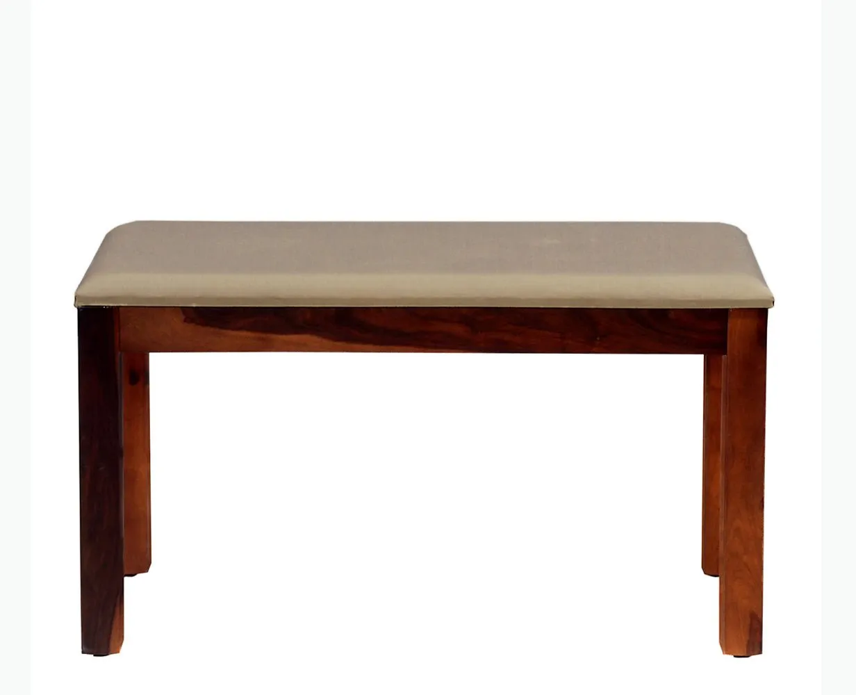 Jaipur Sheesham Wood 4 Seater Dining Table Set with 2 Chair & Bench For Dining Room