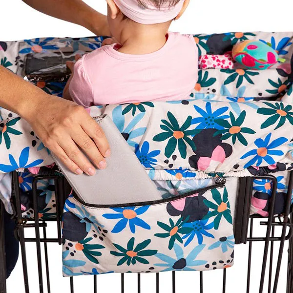 JL Childress Shopping Trolley and High Chair Cover - Minnie Mouse